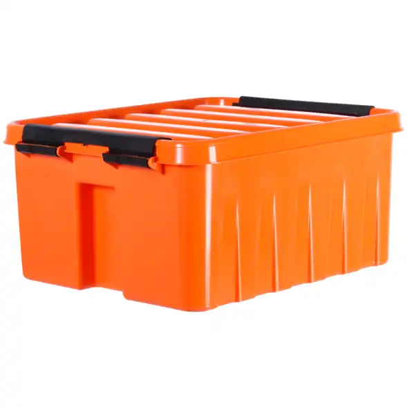 Контейнер с крышкой и клипсами Rox Box Original, 2,5 л, 210x170x95 мм, оранжевый в Магнитогорске