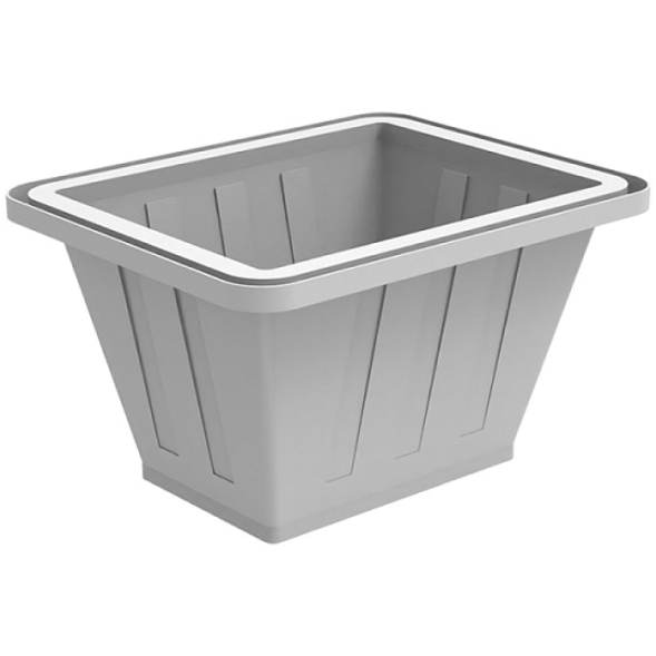 Ванна пластиковая пищевая К, 200 л, HDPE, белый [132.0200.001.0] в Магнитогорске